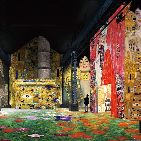 L'Atelier des Lumières : exposition Klimt