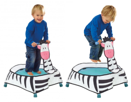 Idée cadeau enfant 1 2 3 4 5 ans : Trampoline Zebra