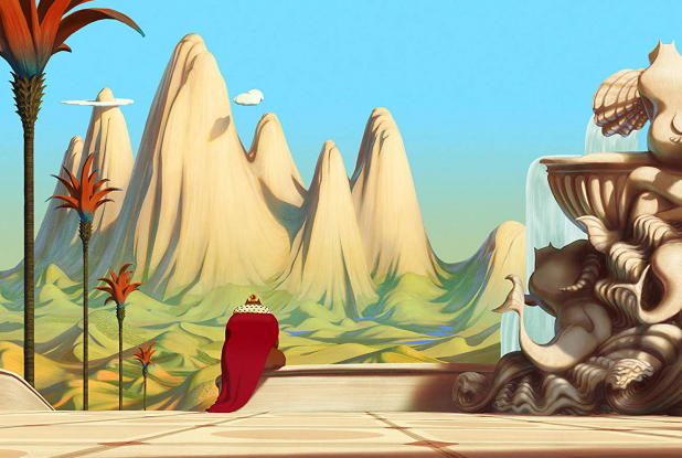 La Fameuse invasion des ours en Sicile : fontaine