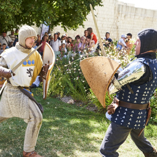 Les Médiévales de Loches : combat