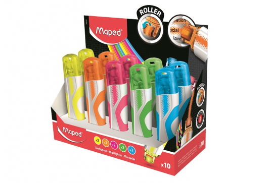 Fournitures scolaires : faites-leur plaisir pour la rentrée 2019/2020 - Fluo Pep's Roller Maped