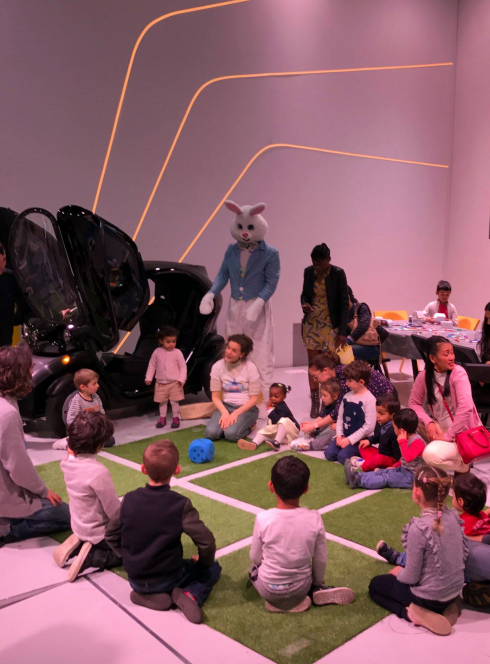 Pâques 2019 à l'Atelier Renault