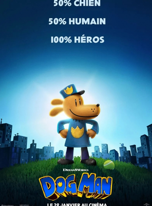 Dog Man : affiche teaser