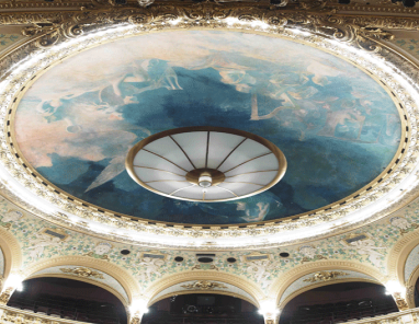 Plafond de la salle Favart