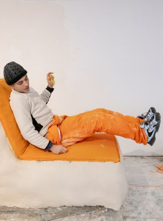 Étudiants au travail, workshop Penser avec les mains, Ésad Saint-Étienne, 2024