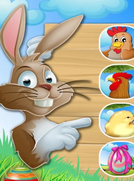 Easter Adventure : application pour les tout-petits sur le thème de Pâques