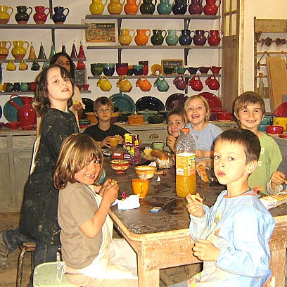 Gouter chez le potier marseillais