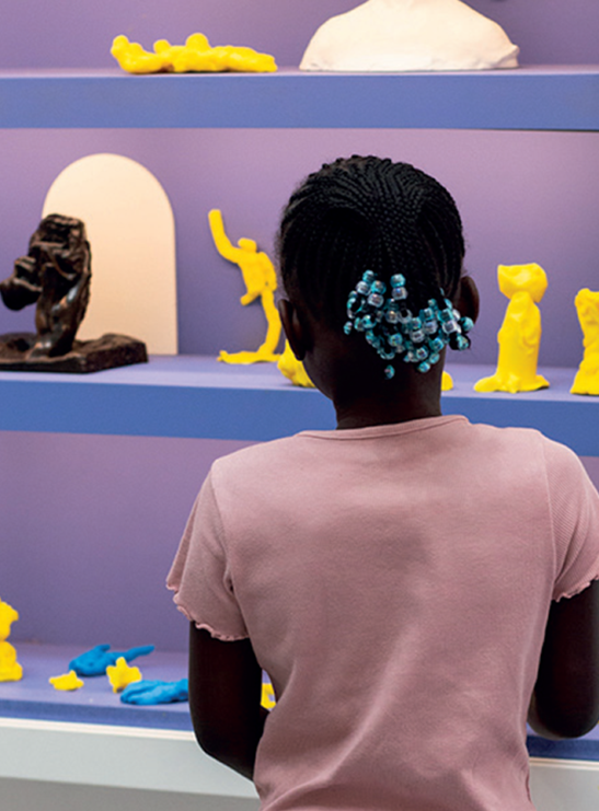 Atelier Rodin : modelage enfant