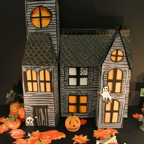 Workshop Halloween "La Maison hantée" avec Deci de l'art