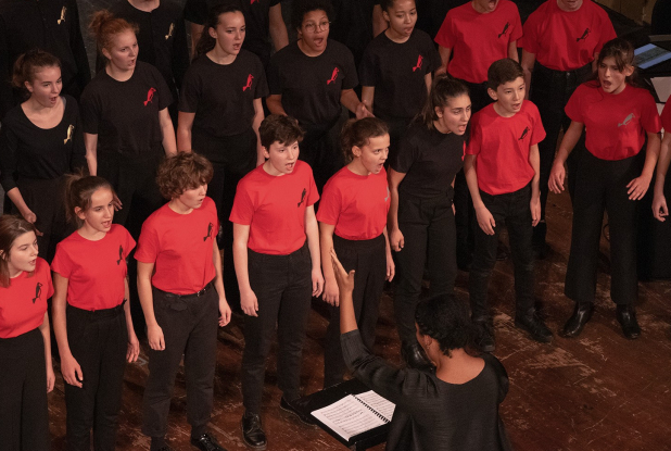 Élèves de la Maîtrise Populaire  de L'Opéra Comique