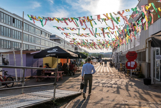 La Cité des Halles l'été