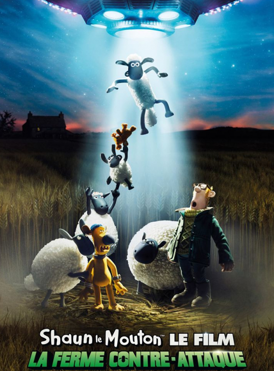 Shaun le Mouton Le Film - La Ferme contre-attaque - Affiche
