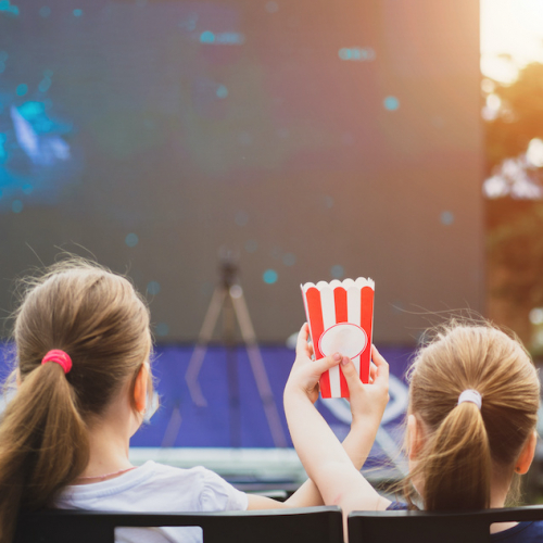 Cinéma en plein air de l'été 2022 sur la Côte d'Azur : projections de films pour enfants