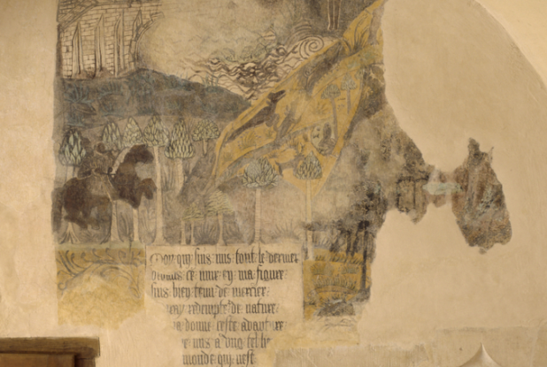 Château de Villeneuve-Lembron - peinture