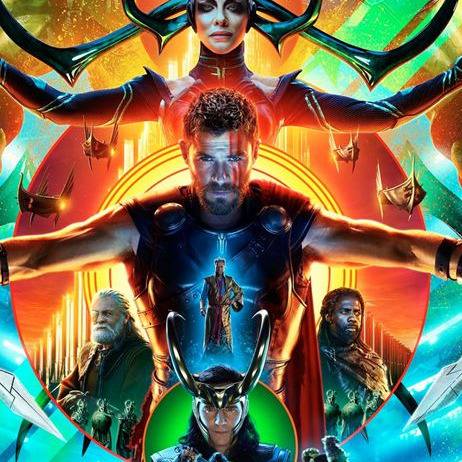 Thor : Ragnarok - Affiche personnages