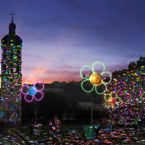 Le jardin lumière - Fête des lumières 2025