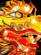 Les Lumières Légendaires de Chine : dragon de lumière