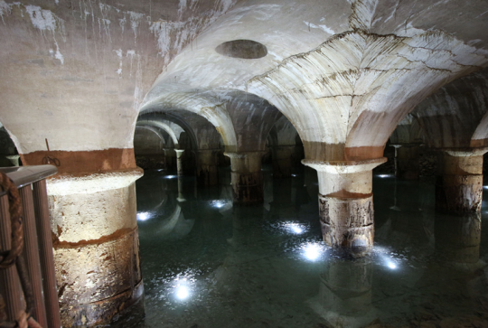 l'Usine des eaux et la Pompe de Cornouailles