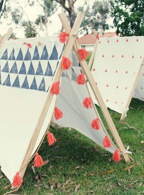 Anniversaire thème camping