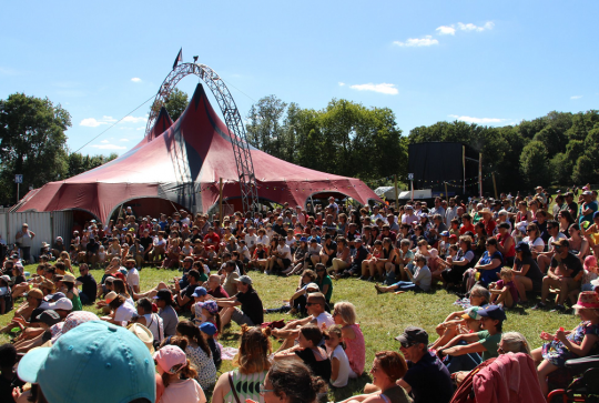 Pop au Parc : Spectacle en plein air