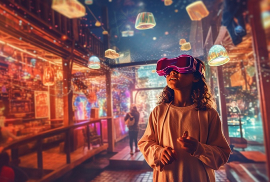 Casque réalité virtuelle