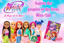 Gagnez des poupées et des livres Winx Club