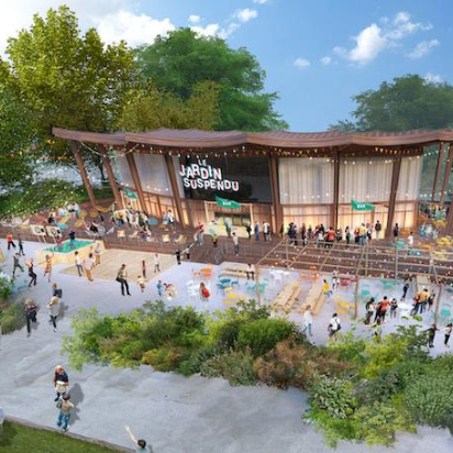 Le Jardin Suspendu : terrasse