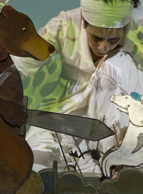 L'ours qui avait une épée