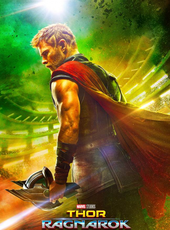 Thor 3 : Ragnarok - Affiche marteau