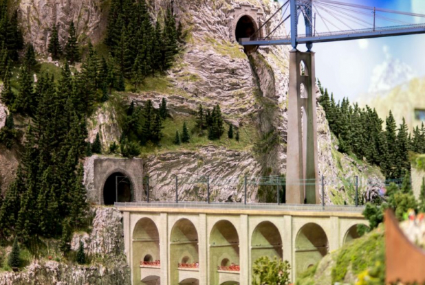 Mini World Lyon : exposition de la montagne