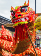 Défilé du dragon, Nouvel an chinois