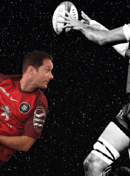 Expo Espace et rugby à la Cité de l'espace