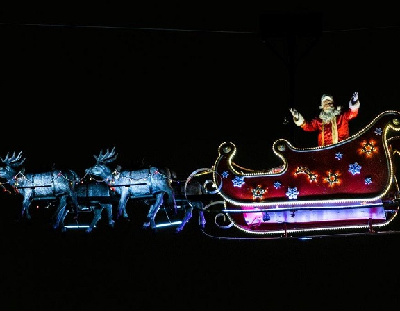 Illuminations et marché de Noël des Champs Elysées 2022 (Paris