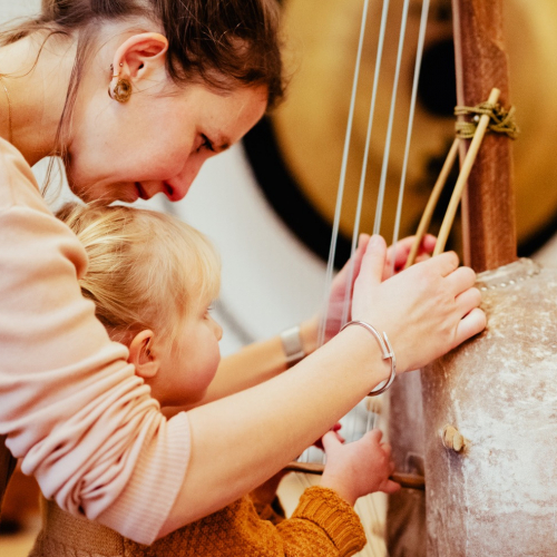 Activité musique en famille à la Philharmonie de Paris