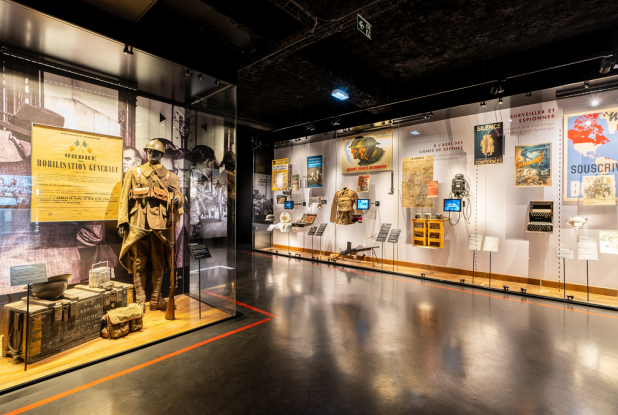 Mémorial de Caen : Exposition