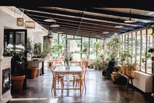 Salon de l'hôtel Le Barn à Rambouillet