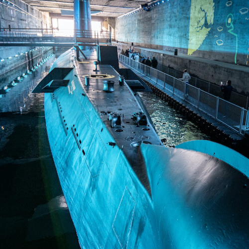 Sous-marin Espadon à Saint-Nazaire