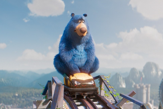 Le Parc des Merveilles : Boomer sur un manège