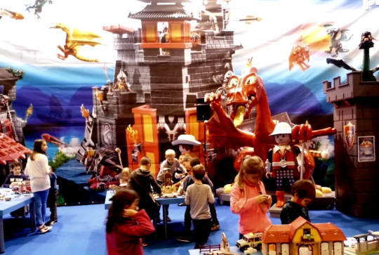 Stand Playmobil sur Kidexpo 2014 : nouveautés jeux 2014