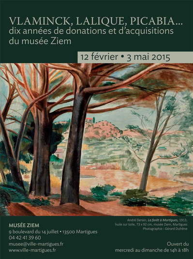 Expo Vlaminck, Lalique, Picabia...