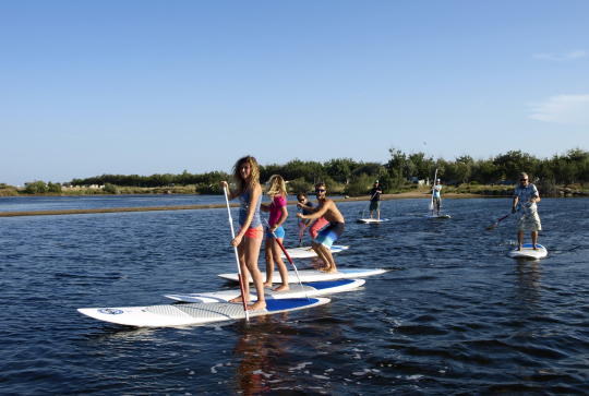 Aude - Paddle à Saint-Pierre-la-Mer