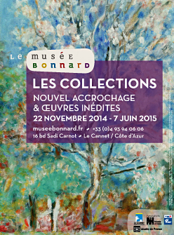 Affiche Musée Bonnard - les collections 2014/2015