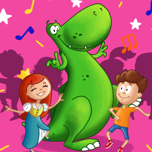 La princesse des comptines et le dinosaure !