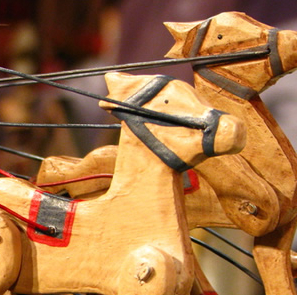 Chevaux de bois, Noël