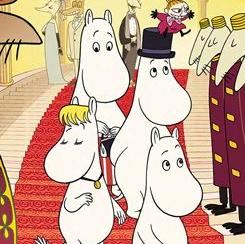 Les Moomins sur la riviera