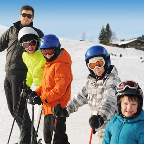 Une journée au ski sans les parents