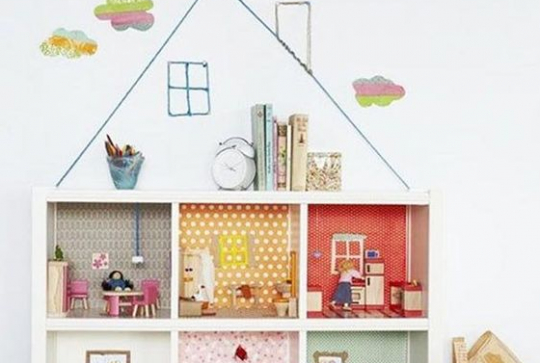 DIY récup : comment fabriquer une maison de poupée soi-même