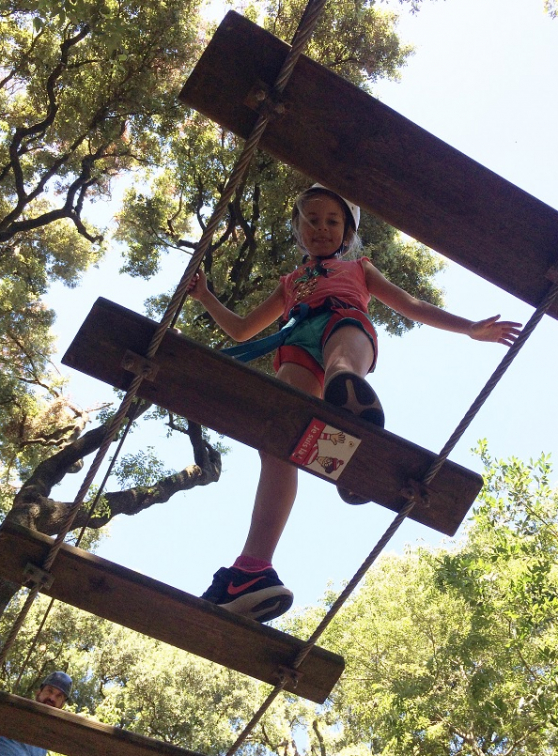 Accrobranche aux Rochers de Maguelone
