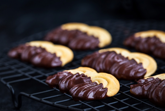 Sablés viennois pour Noël