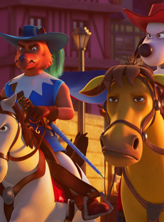 D'Artagnan et les 3 mousquetaires : les 4 ensemble